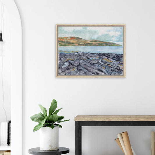 Shoreline at Cap-aux-Oies | Canvas