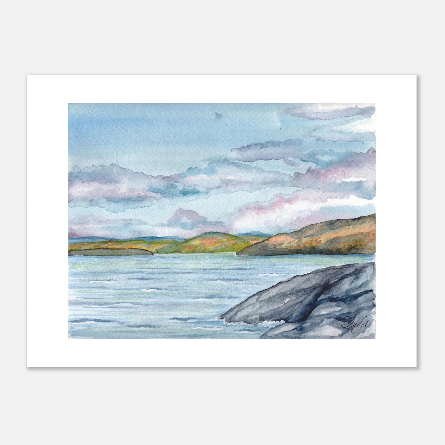 Gentle Waters at Cap-aux-Oies | Art Print