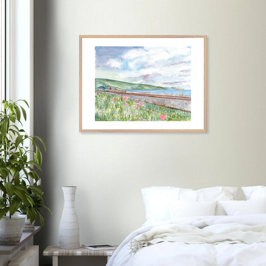 The Floral Track to Saint-Irénée | Art Print