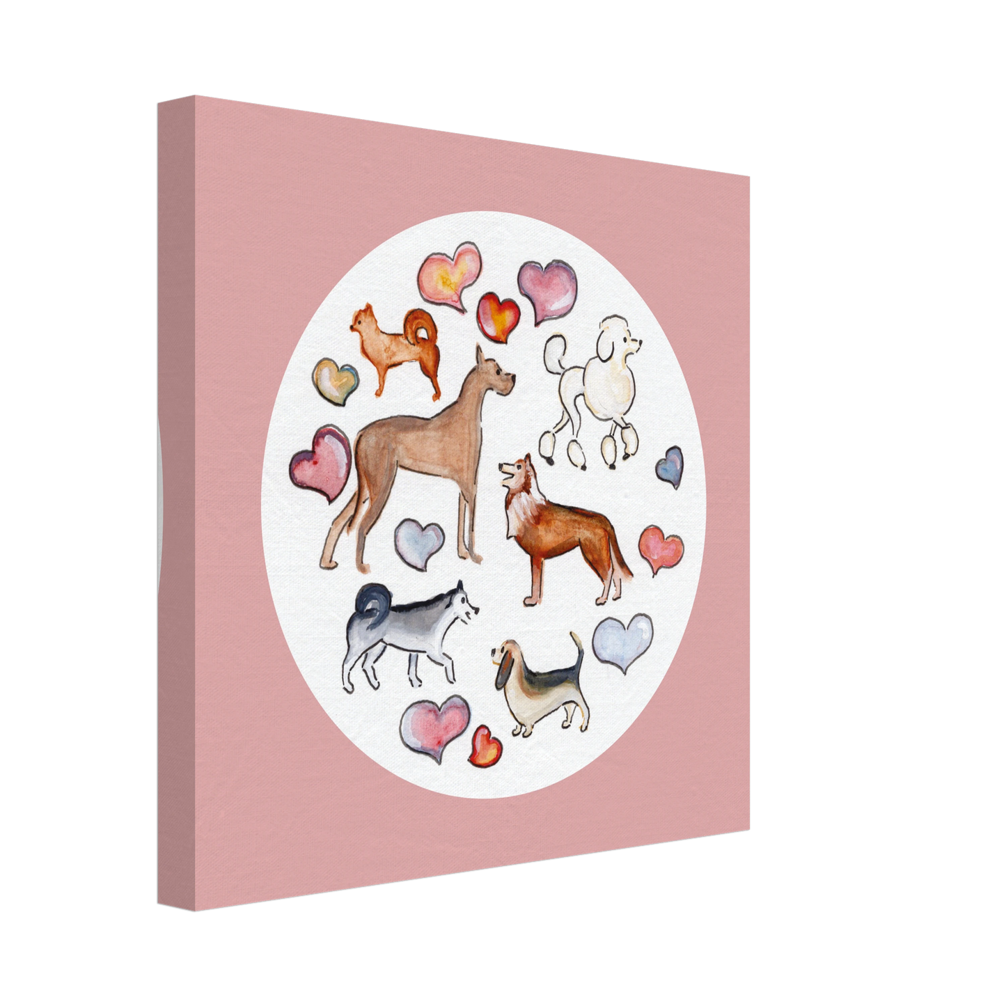Love of Dogs | Canvas