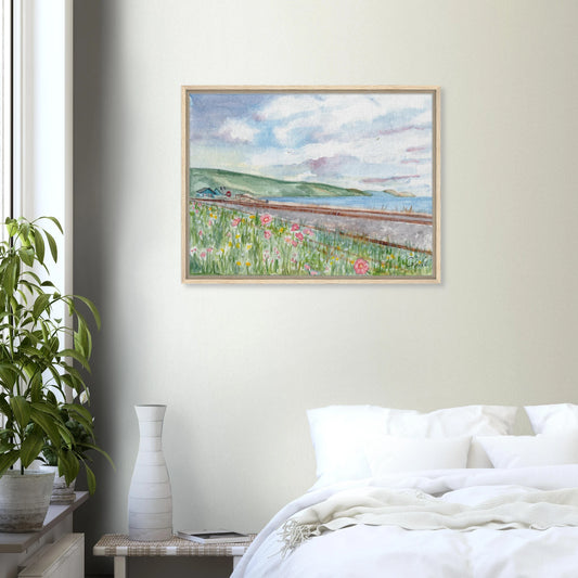 The Floral Track to Saint-Irénée | Canvas