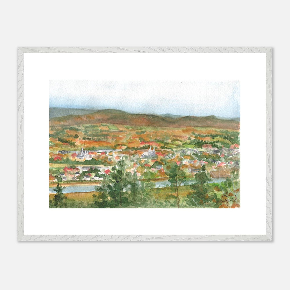 Autumn Serenity in Baie-Saint-Paul | Art Print