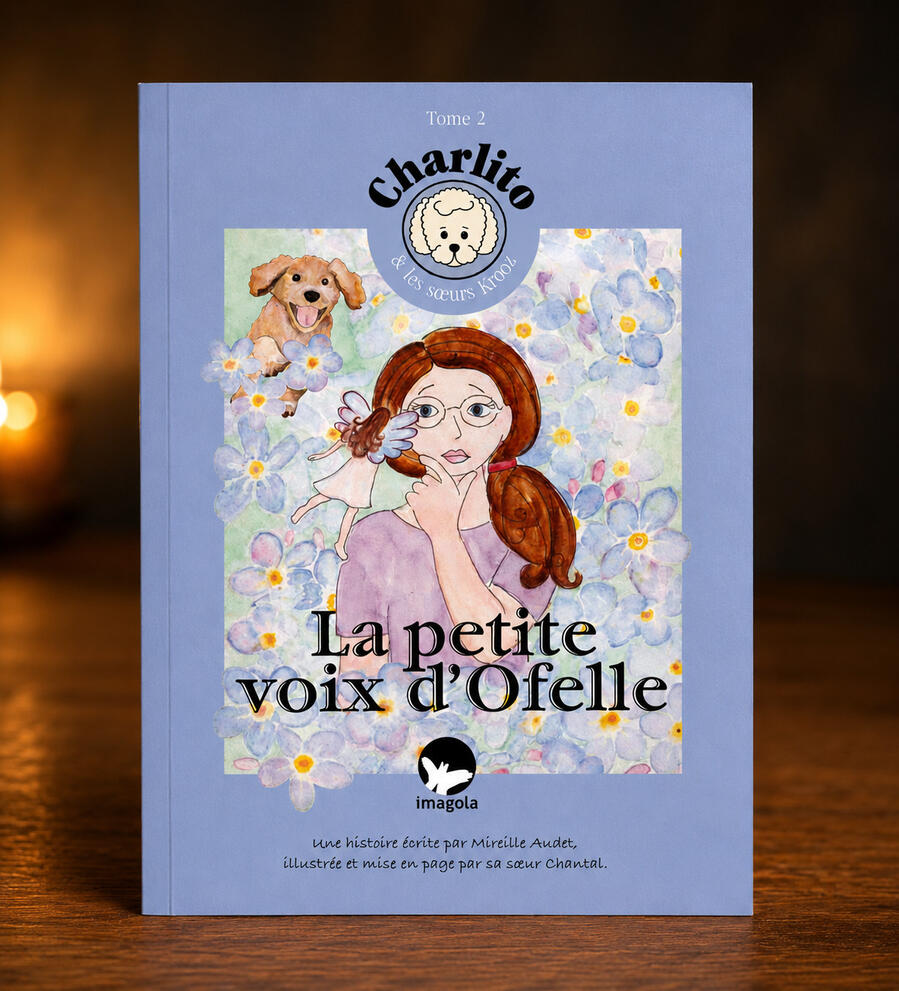 La petite voix d'Ofelle — Livre jeunesse illustré à paraître en novembre 2026 Couverture du livre jeunesse La petite voix d'Ofelle à paraître en novembre 2026