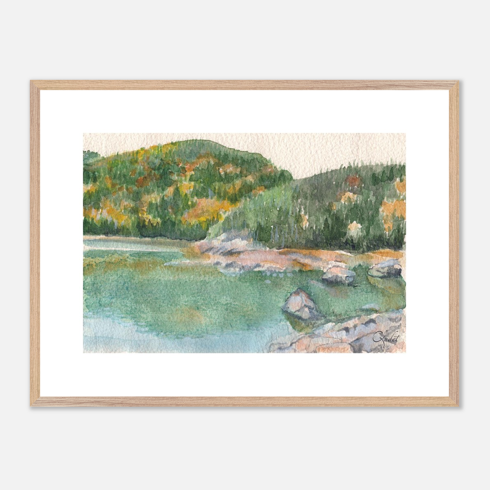 Reflections of Baie-des-Rochers