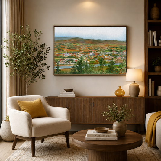 Autumn Serenity in Baie-Saint-Paul | Canvas