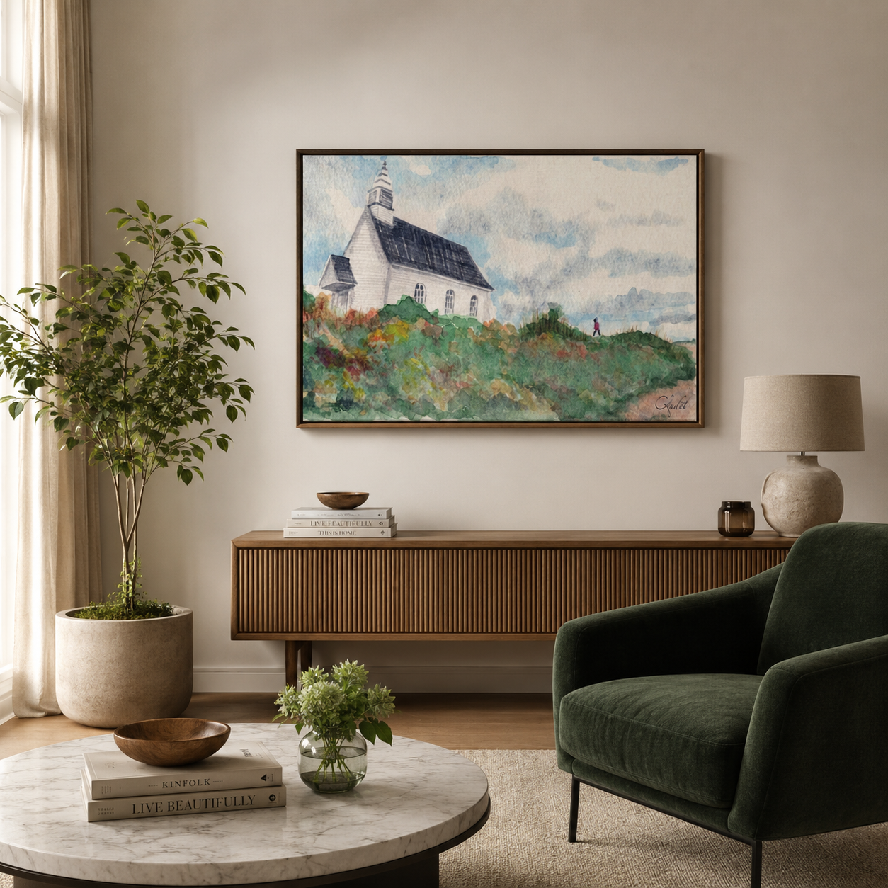 Peace at Port-au-Persil | Canvas