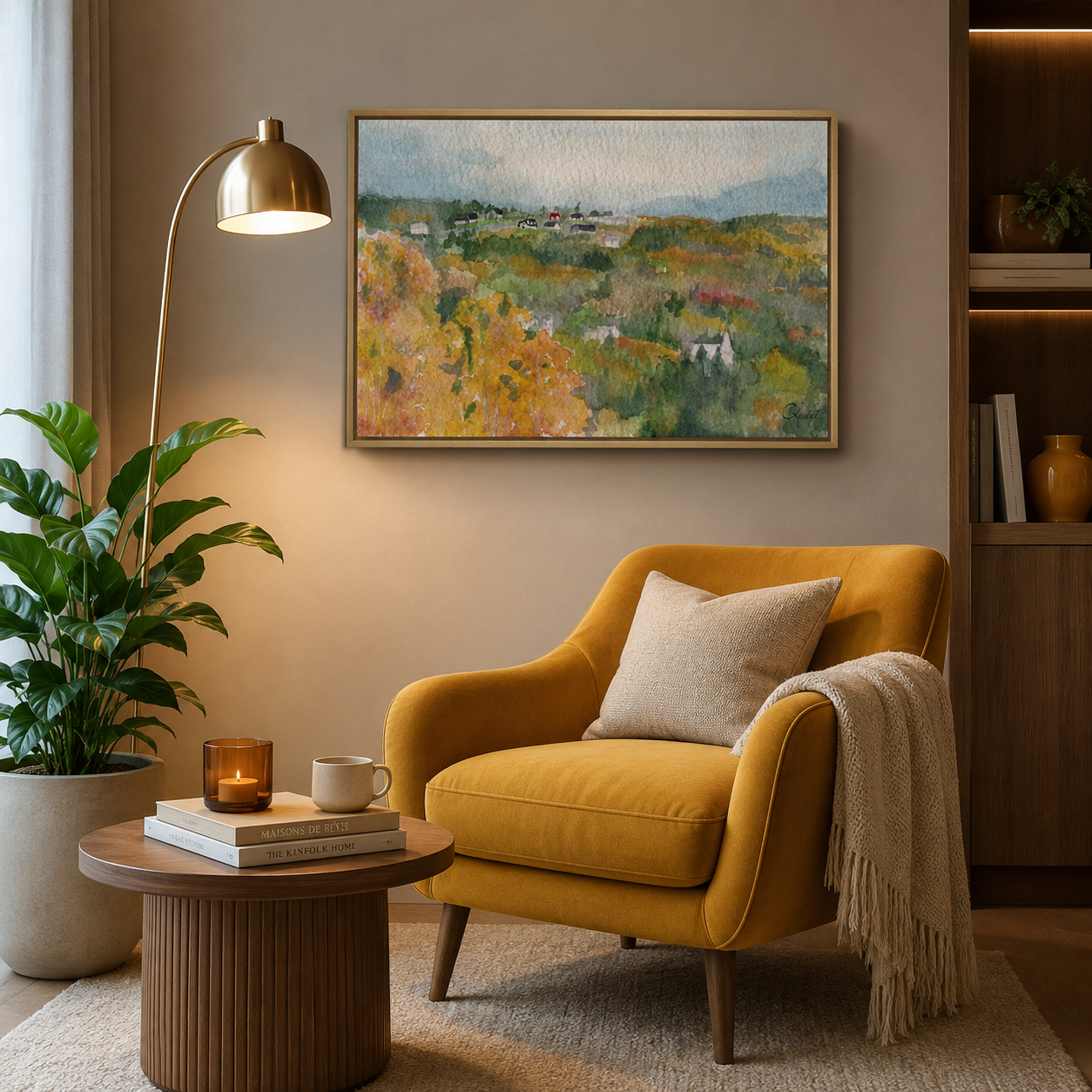 Saint-Irénée in Full Colour | Canvas