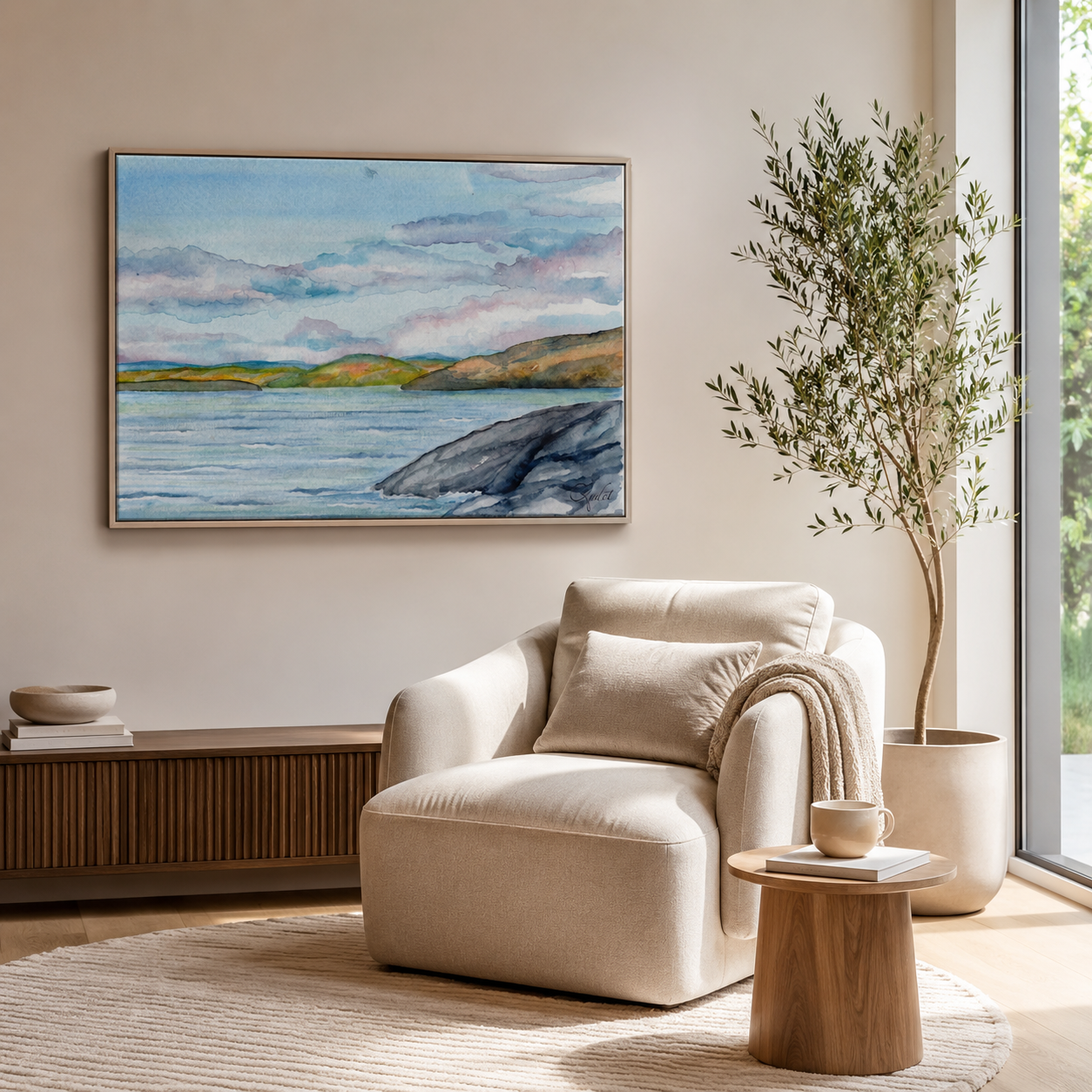 Gentle Waters at Cap-aux-Oies | Canvas