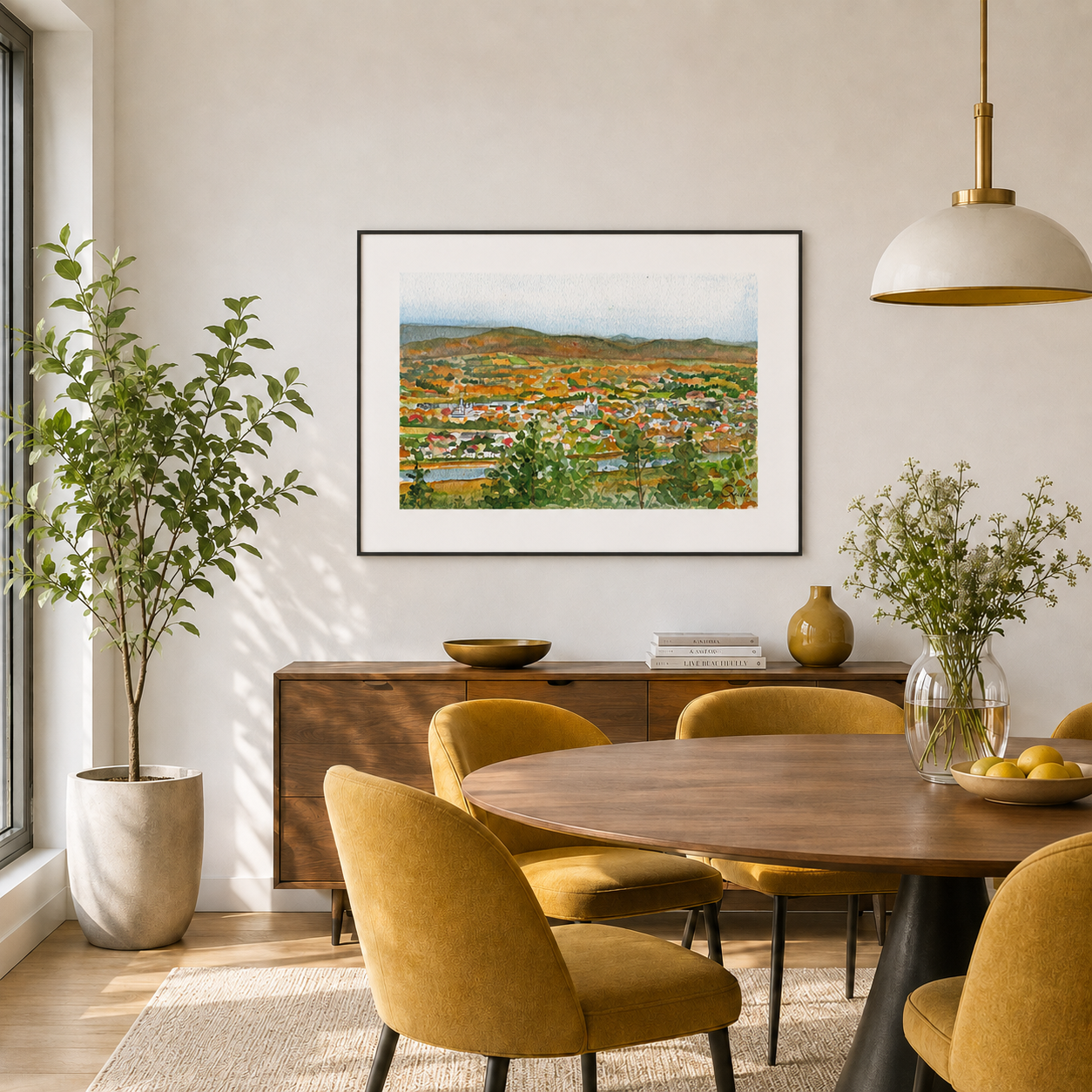 Autumn Serenity in Baie-Saint-Paul | Art Print