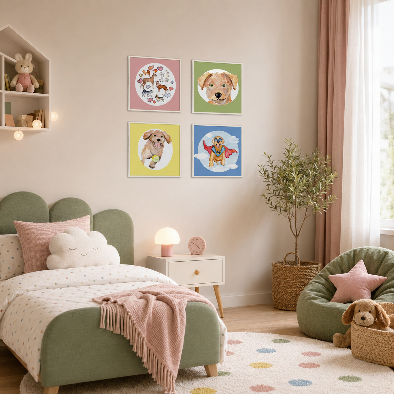 Love of Dogs | Art Print