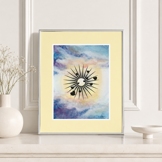 Rays of Love | Art Print