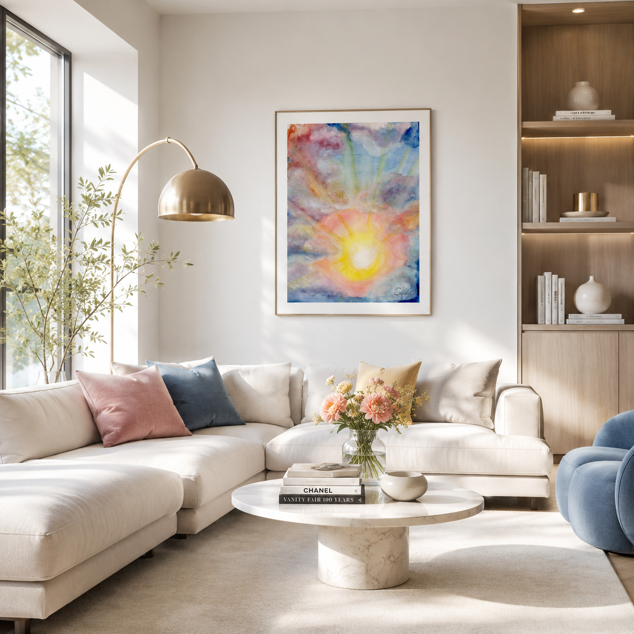 Burst of Light | Art Print